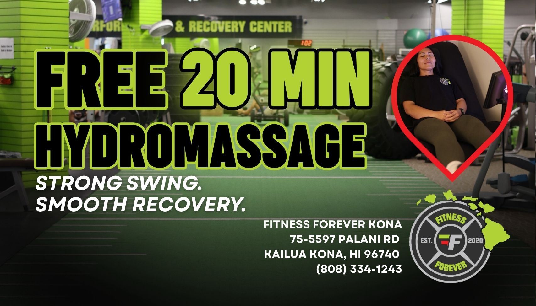 KONA 20MIN HYDROMASSAGE